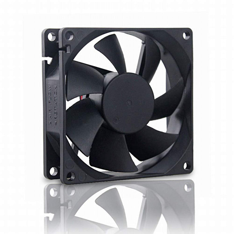  [AUSTRALIA] - Wathai 80mm x 25mm DC Brushless Cooler Cooling Fan 12V 2Pin 12V 2Pin Sleeve