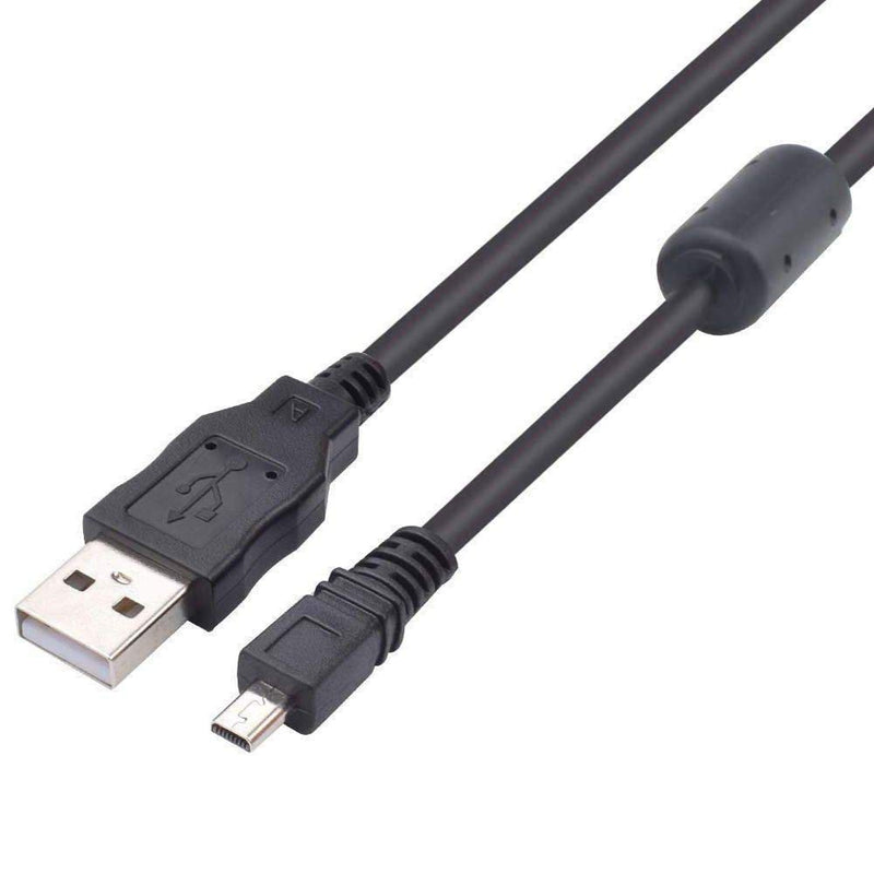  [AUSTRALIA] - Adhiper Replacement USB Cable Data Sync Transfer 8Pin Cord Compatible for Sony Digital Camera DSCH200 DSCH300 DSCW370 DSCW800 DSCW830 DSC-H200 DSC-H300 DSC-W370 DSC-W800 DSC-W830 (1M)