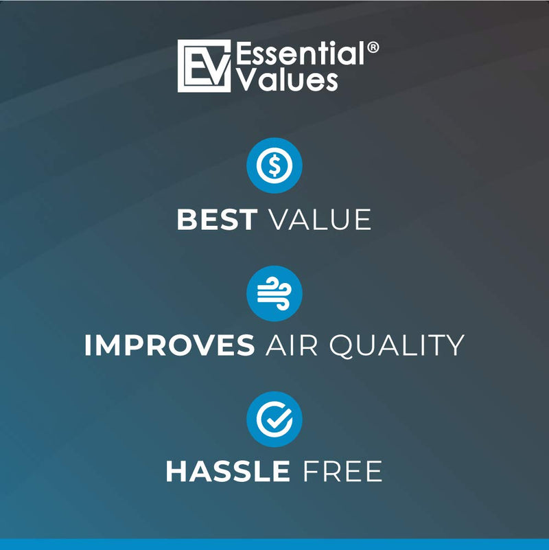  [AUSTRALIA] - Essential Values 6 Pack Compatible Replacement Filters (30 Dryer Loads) for Bettervent Indoor Dryer Vent