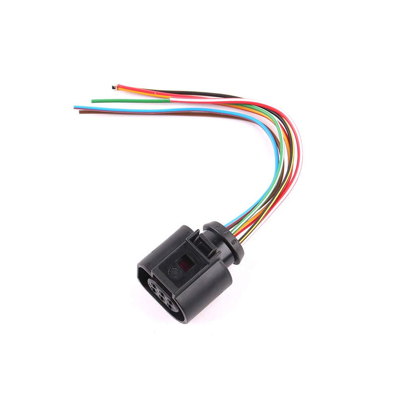 Cooling Fan Control Module Pigtail Connector Plug 6 Pin Fit For Audi VW 1J0973713 1J0 973 713 - LeoForward Australia