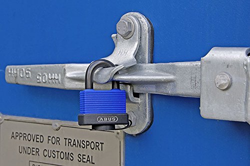  [AUSTRALIA] - ABUS 70IB/50 C Solid Brass Weatherproof Padlock Keyed Different with Stainless Steel Shackle, Blue