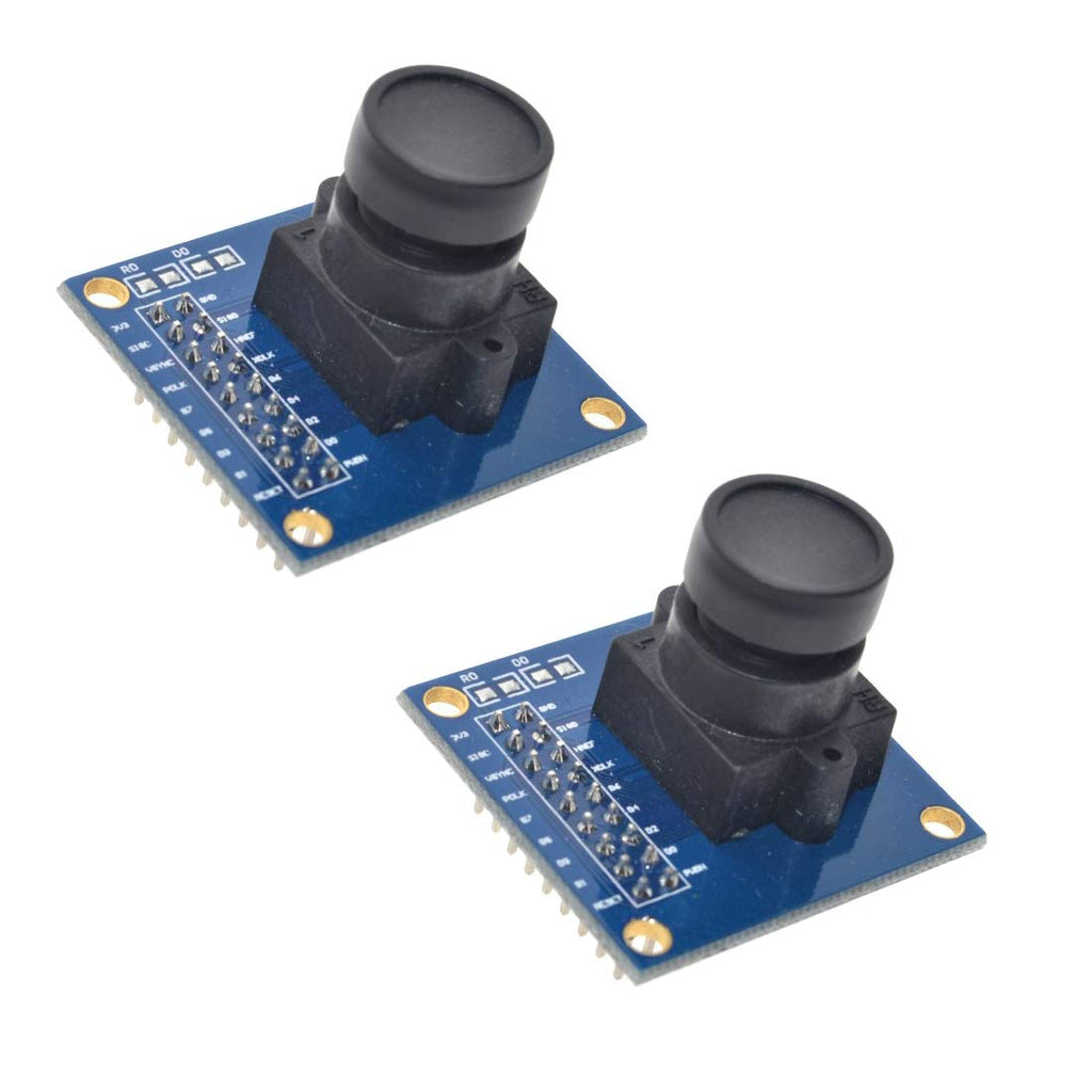  [AUSTRALIA] - HiLetgo 2pcs OV7670 640x480 0.3Mega 300KP VGA CMOS Camera Module I2C for Arduino ARM FPGA