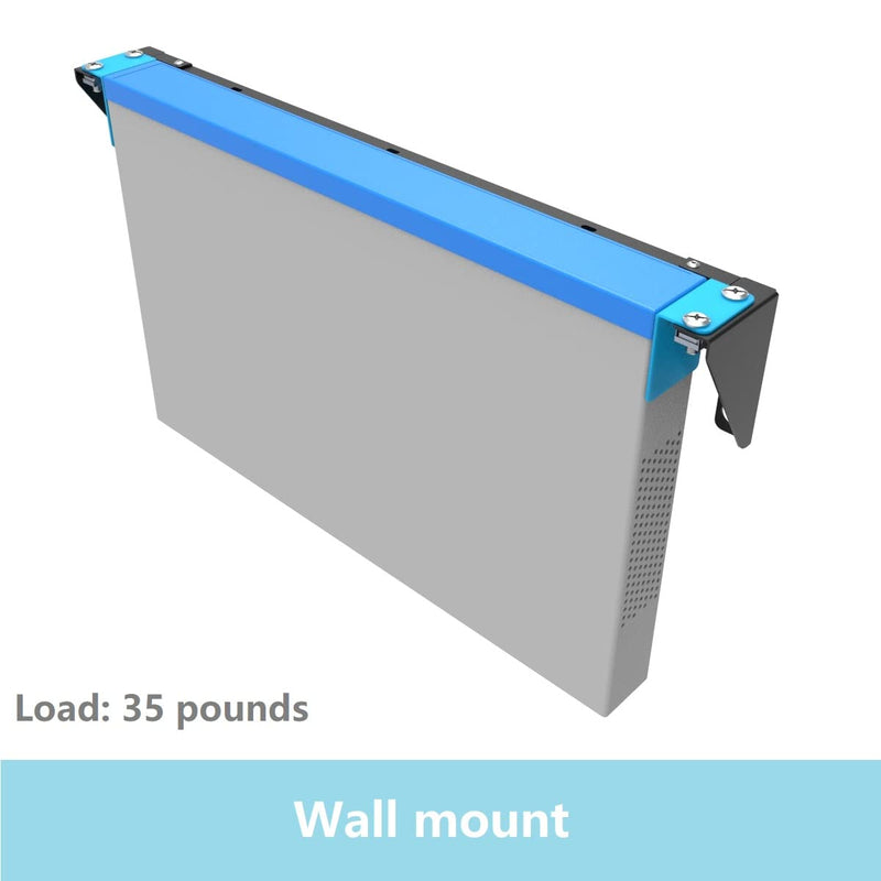  [AUSTRALIA] - QiaoYoubang 2U Foldable Wall Mount Patch Panel Bracket -Vertical Wall Mount Rack for 19 inches Networking Equipments Including Hardware
