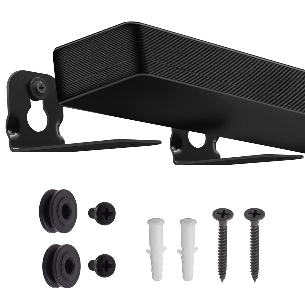  [AUSTRALIA] - Tendodo 1 Pair of Black Soundbar Wall Mount Bracket for Samsung Soundbar HW-A650 HW-A650/ZA HW-A450 HW-A450/ZA HW-B450 HW-B550 HW-B550/ZA HW-B650 HW-Q6CT HW-Q6CT/ZA HW-Q800B HW-Q990B HW-LST70T