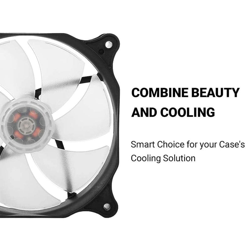  [AUSTRALIA] - Antec PC Fan, Long Life Computer Case Fan, 120mm Cooling Case Fan for Computer Cases, Cooling LED Red