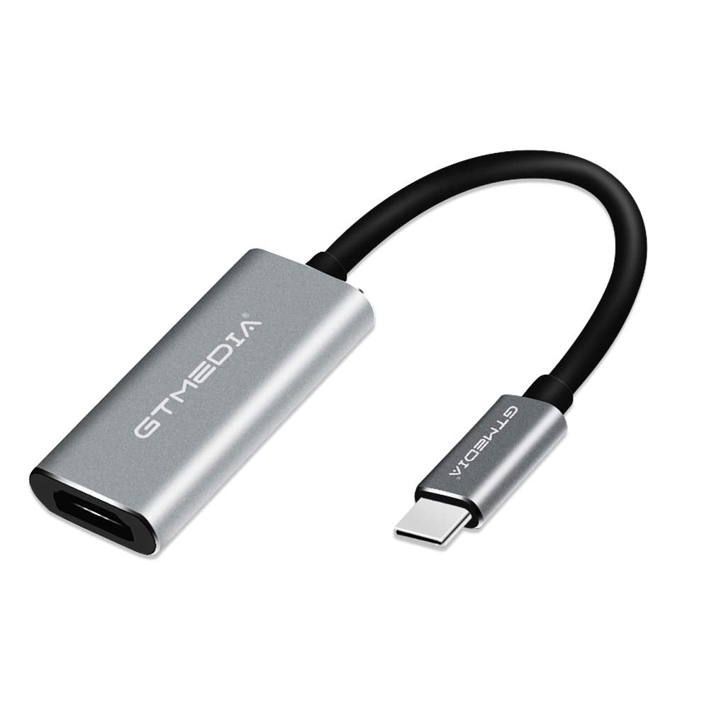  [AUSTRALIA] - GTMEDIA USB C to HDMI Adapter, Type-C Hub Adapter to 4K HDMI High with USB C Charging Port and USB 3.0 Port, Compatible with WindowsXP/ 7/8/ 10/ Vista/Linux/Apple MAC for TV/Monitors USB-C to HDMI