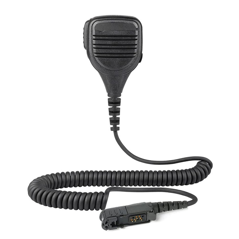  [AUSTRALIA] - BANDARICOMM XPR3500e Speaker Mic for Motorola Radio, Remote Shoulder Microphone with 3.5mm Audio Jack & Rainforced Cable Compatible with Motorola Two Way Radios