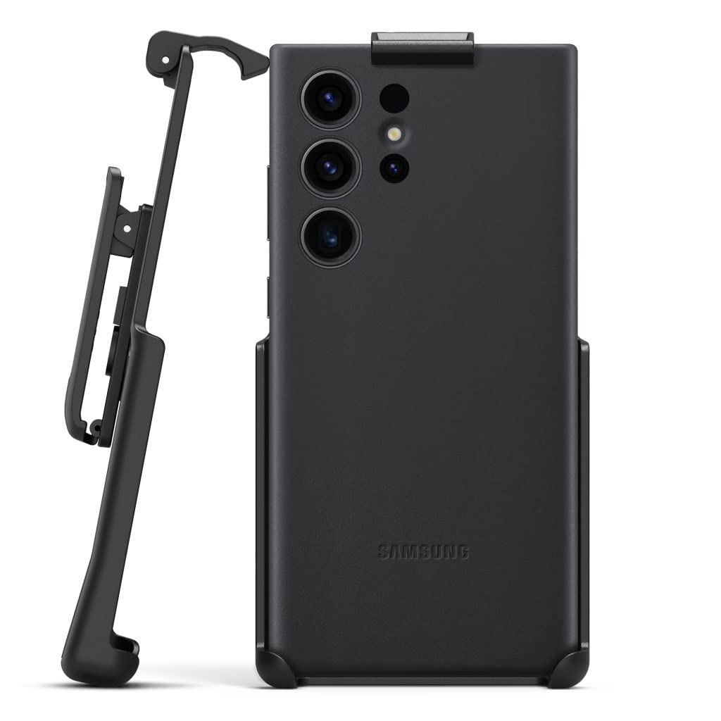  [AUSTRALIA] - Encased Belt Clip Compatible with Samsung Leather Phone Case (Samsung Galaxy S23 Ultra) Holster Only, Case is NOT Included