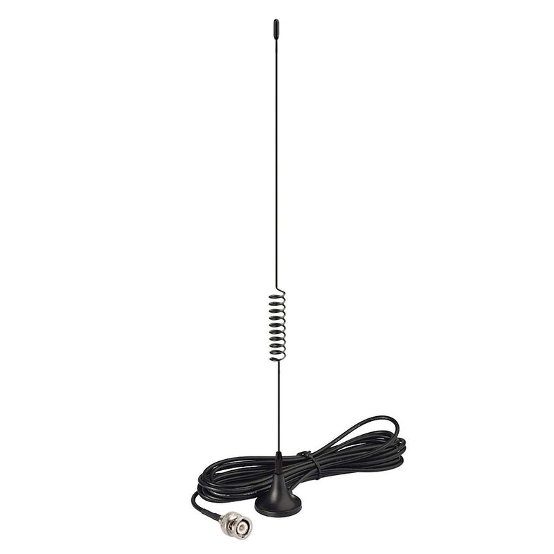  [AUSTRALIA] - Bingfu VHF UHF Ham Radio Amateur Radio Mobile Radio Scanner Antenna Police Scanner Antenna Magnetic Base BNC Male Antenna Compatible with Uniden Bearcat Whistler Radio Shack Police Radio Scanner