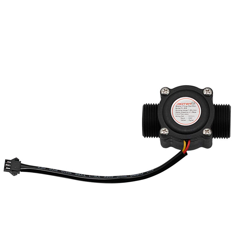 DIGITEN G3/4" Water Flow Hall Sensor Switch Flow Meter Flowmeter Counter 1-60L/min - LeoForward Australia