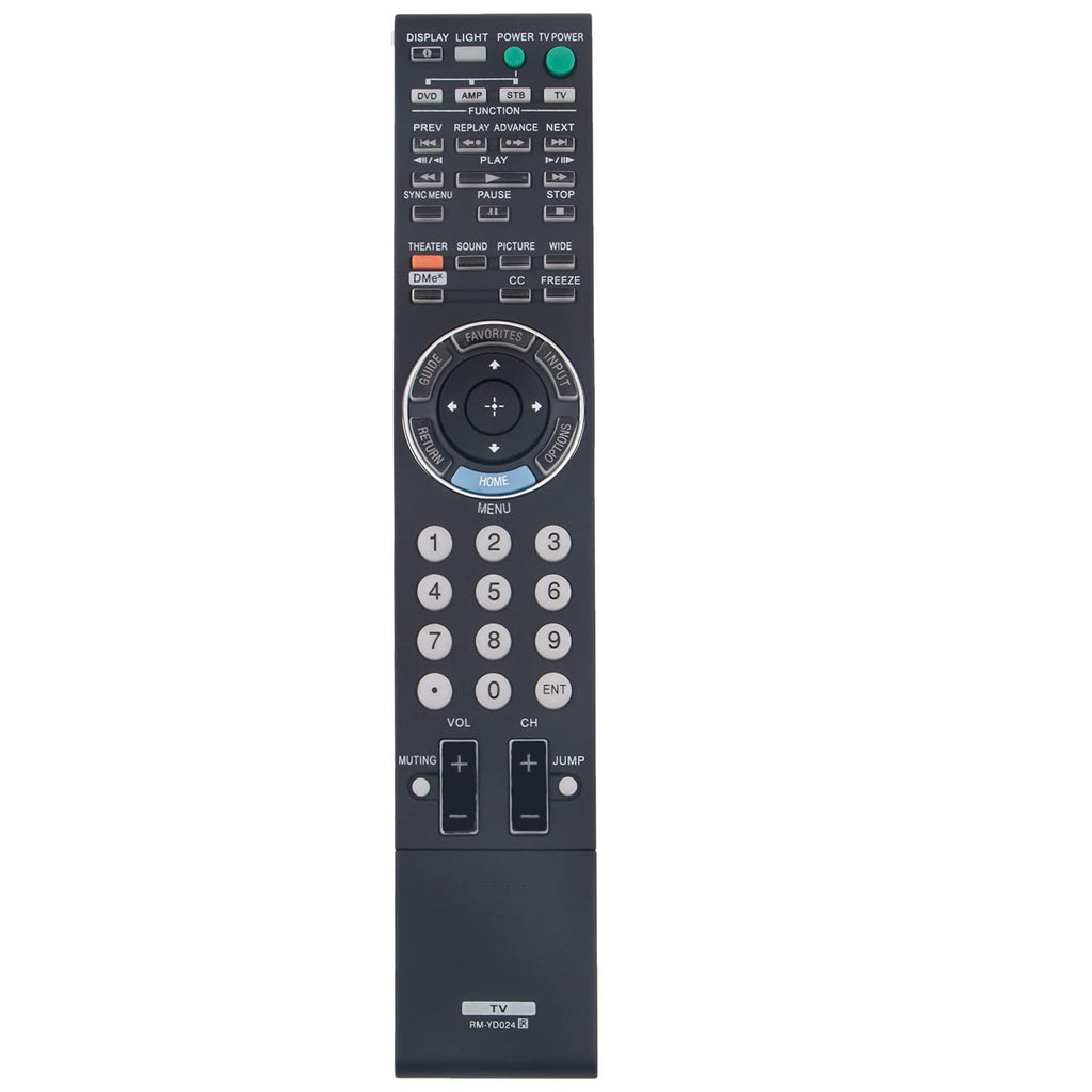  [AUSTRALIA] - RM-YD024 RMYD024 Replaced Remote Control work with Sony TV KDL-40Z4100 KDL-40Z4100/B KDL-40Z4100/S KDL-40Z4110 KDL-40Z5100 KDL-46VL160 KDL46XBR8 KDL46Z4100 KDL-46Z4100 KDL-52XBR6 KDL-55XBR8 KDL-70XBR7