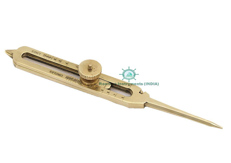 ROORKEE INSTRUMENTS (INDIA) A NAUTICAL REPRODUCTION HOUSE Solid Brass 6" Artist Proportional Divider/Layout Tool Divider/Measurement Tool Divider 6" - LeoForward Australia