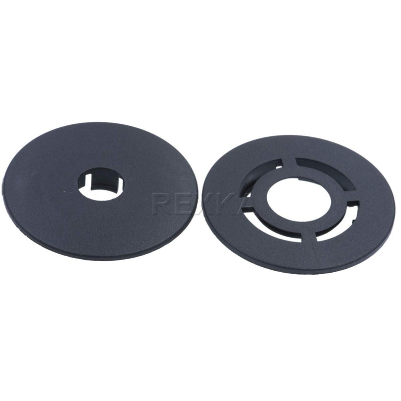 Rexka 10 Sets Carpet/Floor Mat Retainer Kit for Volkswagen 3C0-864-523-9B9 and 3C0-864-521-9B9 - LeoForward Australia