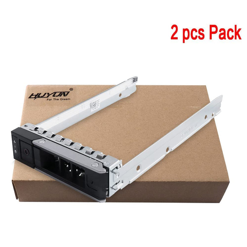  [AUSTRALIA] - 3.5" inch X7K8W 0X7K8W SAS SATA Hard Drive HDD Tray Caddy Compatible with Dell 14th Gen 14 G14 R640 R740 R740xd R840 R940 R440 R540 PowerEdge Server (2PCS 3.5" HDD Tray) 2PCS 3.5" HDD Tray