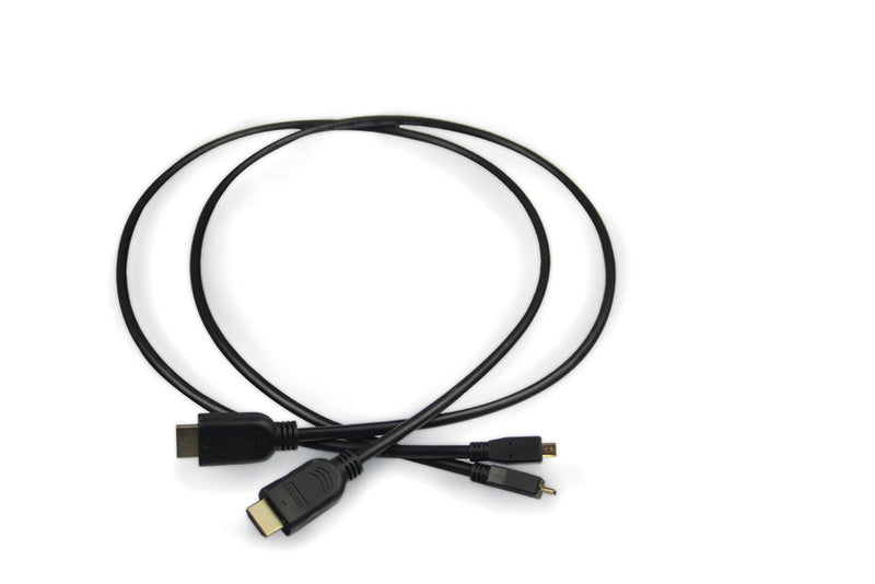 Lanparte Micro-HDMI-80 Cable for BMPCC (Black) - LeoForward Australia
