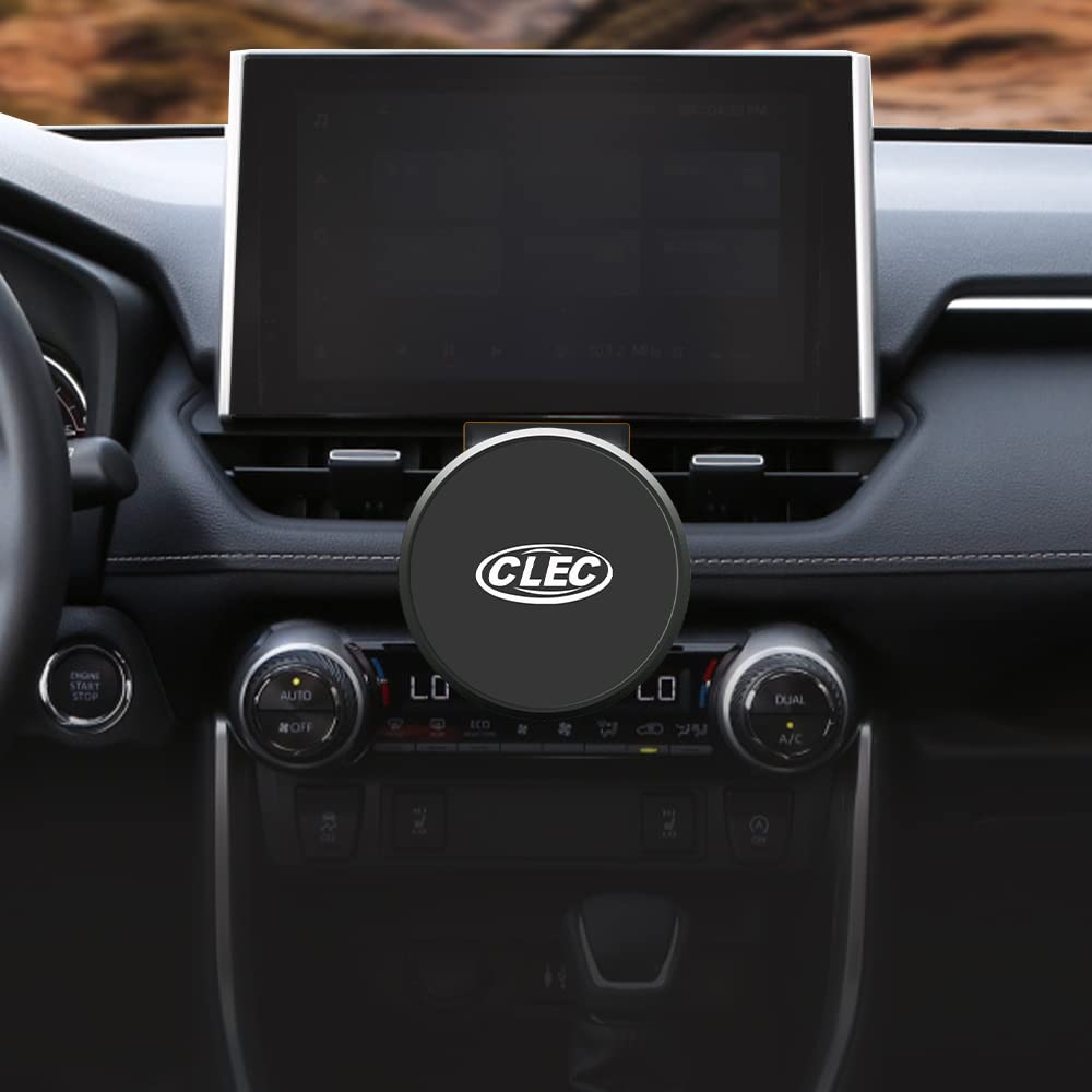  [AUSTRALIA] - CLEC Magnetic Phone Holder fit for Toyota RAV4 2020-2021(XLE Premium AWD/Adventure/XSE Hybrid/Limited Hybrid),Adjustable Vent Dashboard Cell Phone Holder fit for Car Phone Mount for iPhone Samsung 1