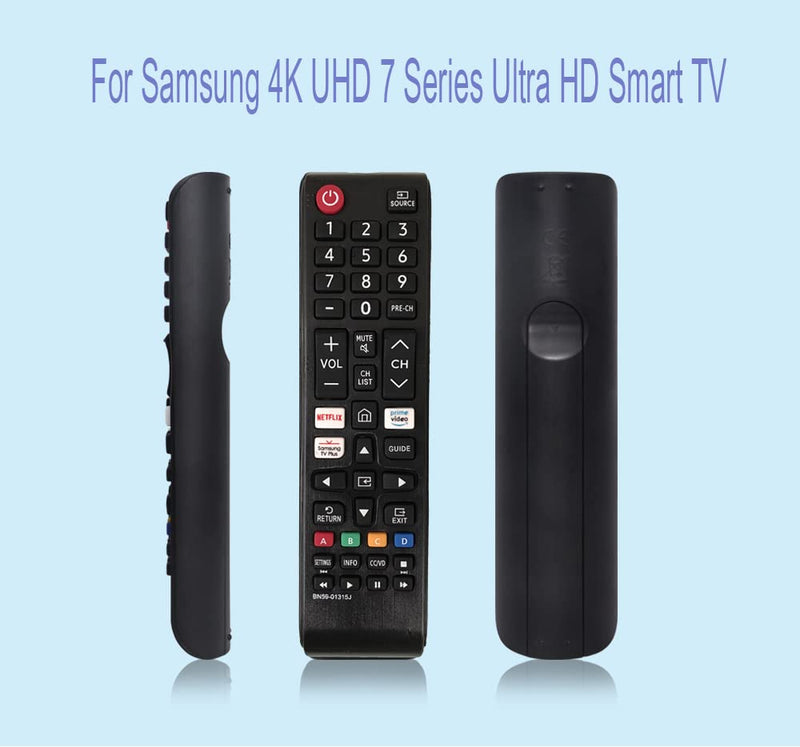  [AUSTRALIA] - Universal Remote Control BN59-01315J Replacement for Samsung 4K UHD QLED Curve HDTV 6 7 8 Series Smart TVs UN49NU8000 UN65TU7000FXZA UN75NU8000FXZA