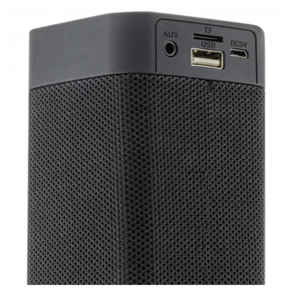  [AUSTRALIA] - I.SOUND ISound-6961 15-in. High-Performance Bluetooth Sound Bar and Speakerphone with FM Radio, Black