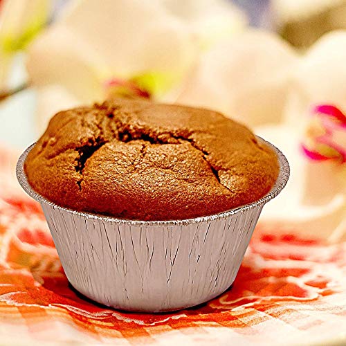  [AUSTRALIA] - cake decorating tools，tinfoil，baking tools and accessories，baking supplies，Convenient and quick disposable tin foil cups, 50 pcs.