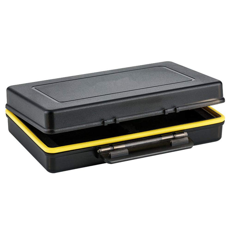  [AUSTRALIA] - SD Card Holder & Camera Battery Case 2in1 Storage Box for 6 SD SDHC SDXC Memory Cards + 2 Canon LP-E6 LP-E6N Batteries on EOS R 5D Mark IV III II 5DM4 5DM3 5DM2 5Ds 5DsR 6D 6DM2 7D 7DM2 80D 70D 60D for 6 SD + 2 Camera Batteries(Canon LP-E6)