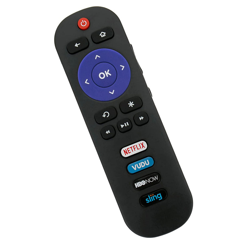 RC280 Replacement Remote Control Applicable for TCL Roku TV with HBONOW Vudu Netflix Sling Shortcut Buttons 32S3850A 32S3850B 32S3850P 48FS3750 55FS3750 40FS3800 50FS3800 40FS4610R 48FS4610R 50FS3750 - LeoForward Australia