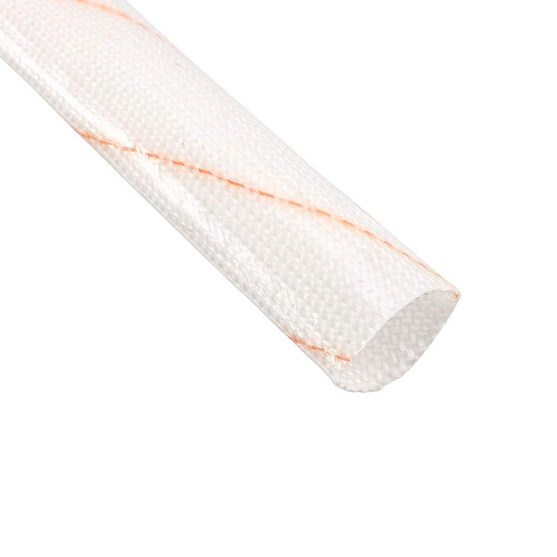  [AUSTRALIA] - uxcell Insulation Braided Sleeve, 3.3Ft-16mm Polyethylene Resin Fiberglass Sleeve