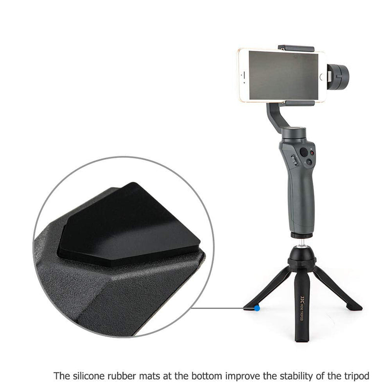  [AUSTRALIA] - JJC Vlog Camera Mini Tabletop Tripod Stand Handheld Tripod for Sony ZV-1 RX100 VII ZV-E10 A6000 A6100 A6300 A6400 A7C Canon G7X Mark III II EOS M50 M6 Mark II R R5 R6 RP Nikon Z50 Z fc Z5 Z6 Z7 & More Mini Tripod