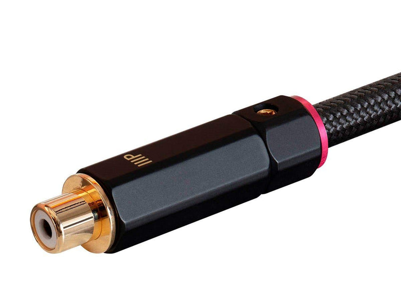 Monoprice 2-Male to 1-Female RCA Y-Adapter - 1 Feet - Black | Gold Plated Connectors, Double Shielded with Copper Braiding - Onix Series - LeoForward Australia