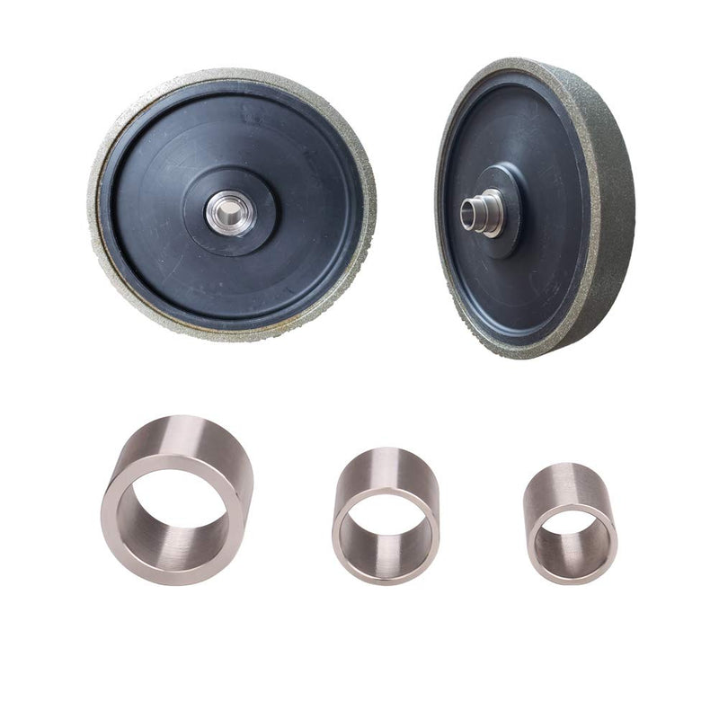  [AUSTRALIA] - 3 Kind Of 3/4'' Thick Reducing Bushing Adapters Id 1/2'' Od 5/8'' | Id 5/8'' Od 3/4'' | Id 3/4'' Od 1'' For Reduced Diameter Arbor Hole Of Bench Grinding Wheel Or Sanding Wheel 3 PCS 3/4", S/3