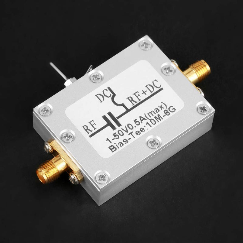  [AUSTRALIA] - Bias Tee,10MHz-6GHz Bias Tee Broadband Radio Frequency Microwave Coaxial Bias Low Noise Amplifier Module.