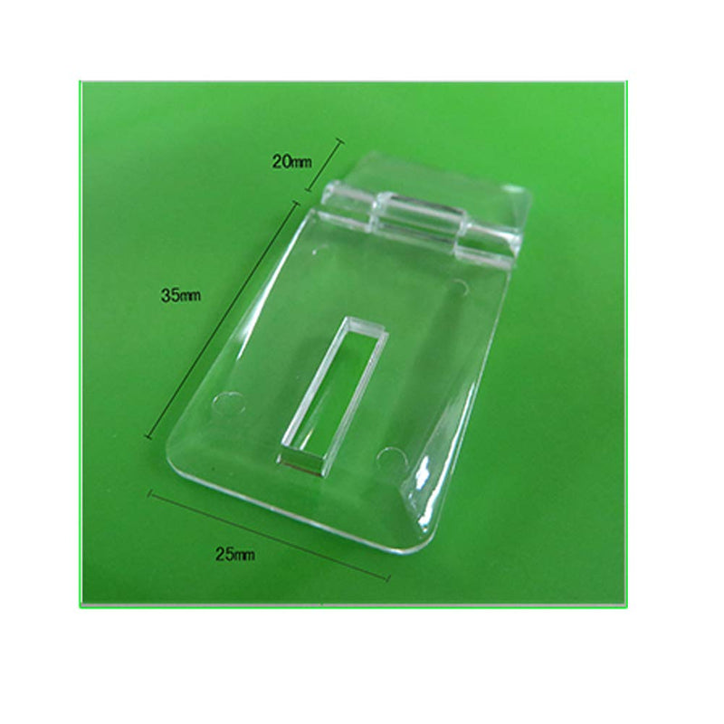  [AUSTRALIA] - YES Time 10Pcs Crystal Clear Acrylic Hinge Lock Hasp Door/Box/Buckle Transparent Hinge Hasps