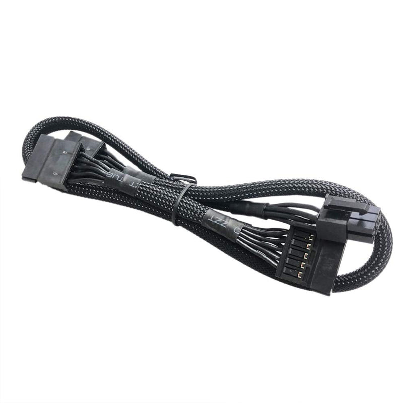  [AUSTRALIA] - GINTAI EVGA SATA6 pin to 3X SATA Driver Power Cable Replacement for EVGA Supernova 450-850 G2 B3 G3 G5 P2 B2 80 Plus (53.5cm)