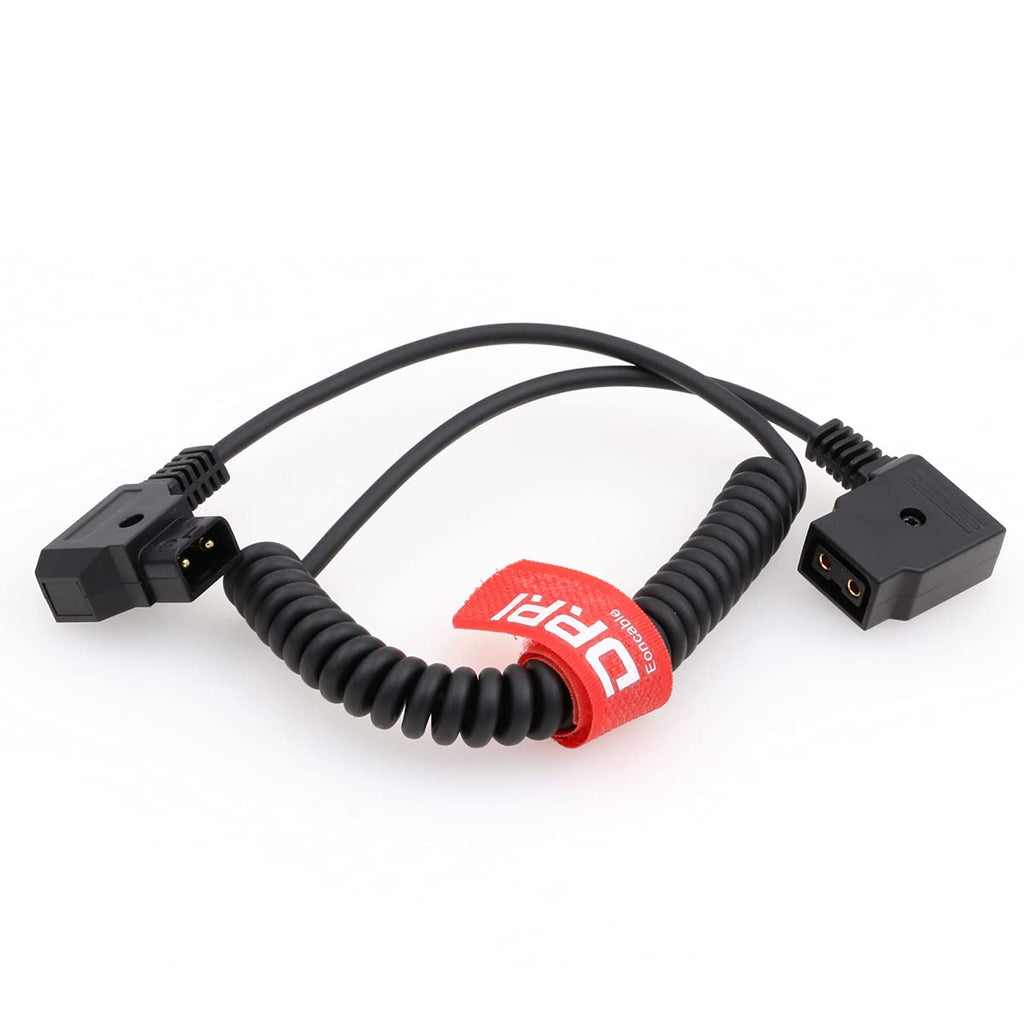  [AUSTRALIA] - DRRI Dtap 2 Pin Male to Female Adapter Cable for DSLR Rig Anton Bauer Battery V-Mount (dtap-ptap TTC) dtap-ptap TTC