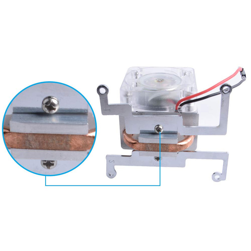  [AUSTRALIA] - GeeekPi Raspberry Pi Cooling Fan, Raspberry Pi ICE Tower Cooler, RGB Cooling Fan with Raspberry Pi Heatsink for Raspberry Pi 4 Model B & Raspberry Pi 3B+ & Raspberry Pi 3 Model B