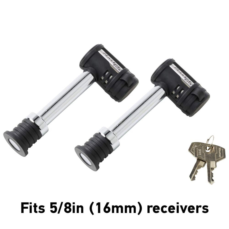  [AUSTRALIA] - Master Lock 1479TAT 1 Pack Receiver Lock, 2 Pack