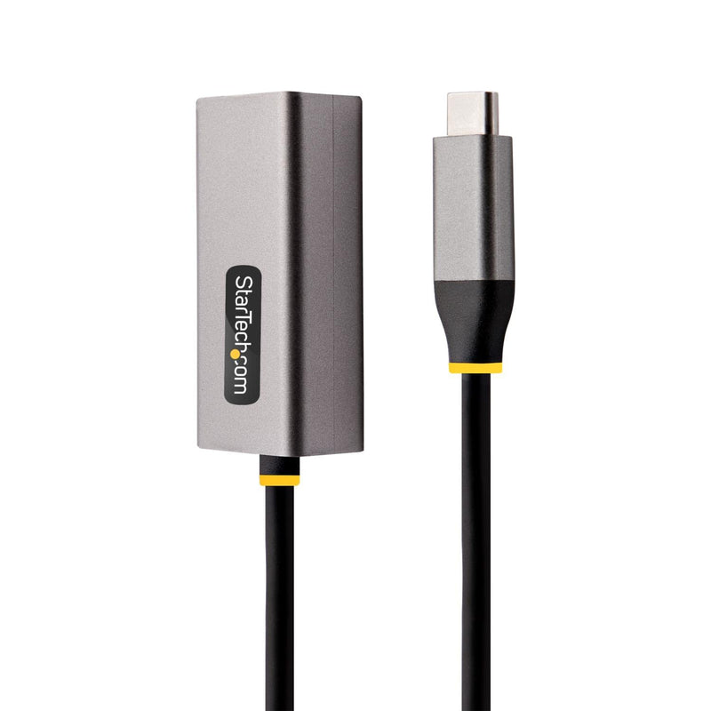  [AUSTRALIA] - StarTech.com USB-C to Ethernet Adapter, USB 3.0 to Gigabit Ethernet Network Adapter - 10/100/1000 Mbps, USB-C to RJ45 Ethernet Adapter (GbE), 12in Attached Cable, Driverless Install (US1GC30B2) Space Grey