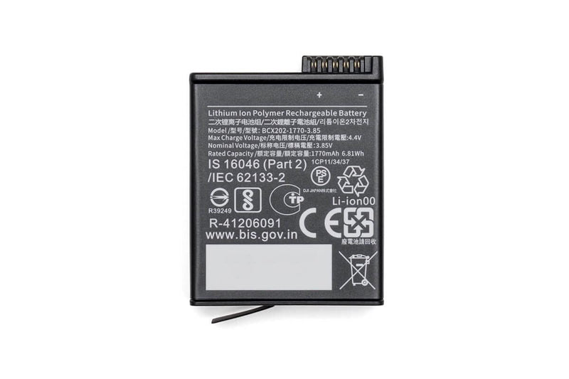  [AUSTRALIA] - Original Osmo Action 3 Extreme 1770 mAh Battery for DJI Osmo Action 3 Camera（Supports up to 160 Minutes of Battery Life, Continuous Recording for up to 150 Minutes in -20° C (-4° F) temperatures）