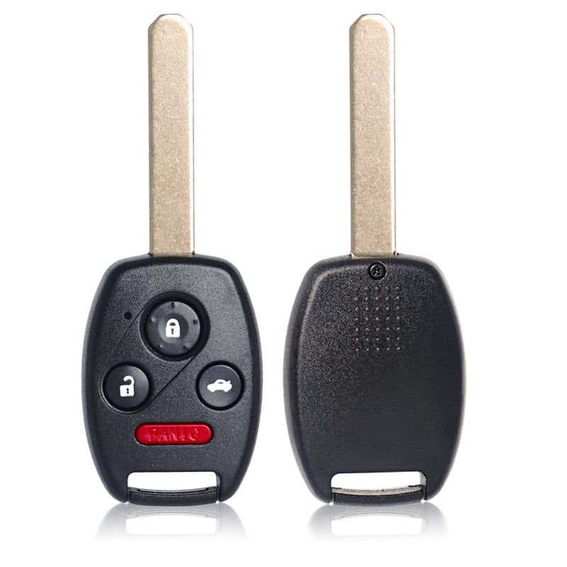  [AUSTRALIA] - Key Fob Remote Replacement Fits for Honda Civic EX Si Hybrid 2006 2007 2008 2009 2010 2011 2012 2013 Acura Mdx 2007-2013 N5F-S0084A Keyless Entry 4 Buttons Remote Control 35111-SVA-306(Pack of 2)