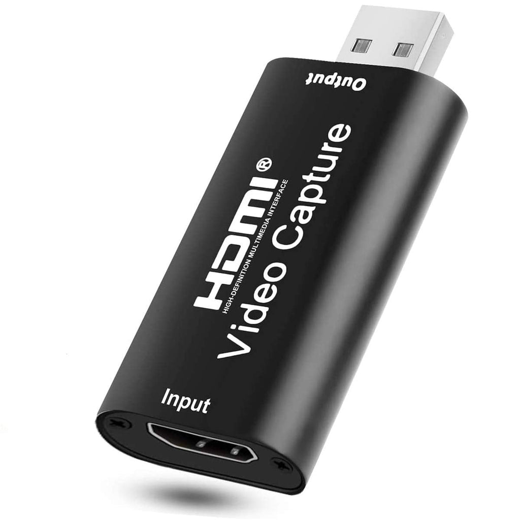  [AUSTRALIA] - Audio Video Capture Cards, 1080p 60fps HDMI Capture Card for Gaming, Streaming Compatible with Nintendo Switch, PS3/4, Xbox One, Twitch, YouTube