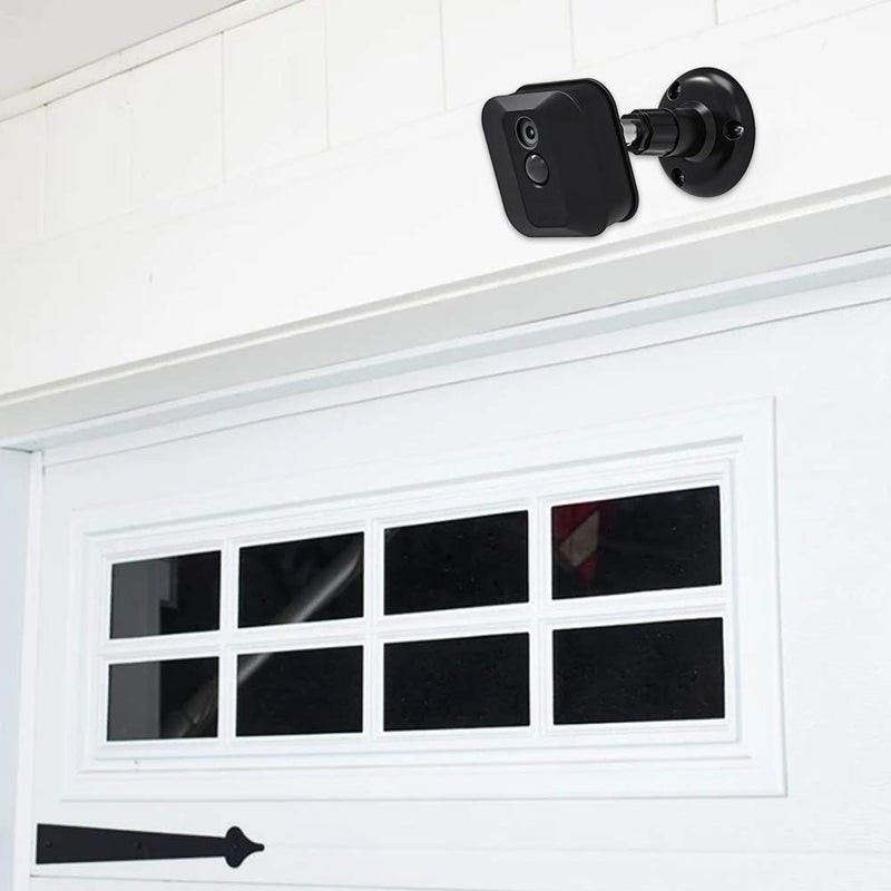  [AUSTRALIA] - Blink XT / XT2 Camera Mount, 360 Degree Adjustable Indoor/Outdoor Wall Mount Bracket for Blink Home Security System Black 3 Pack
