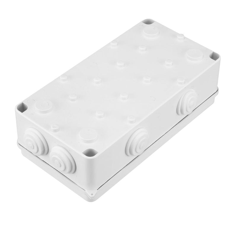  [AUSTRALIA] - Awclub ABS Plastic Dustproof Waterproof IP65 Junction Box Universal Electrical Project Enclosure White 7.9"x3.9"x2.8" (200mmx100mmx70mm) 7.9"x3.9"x2.8"