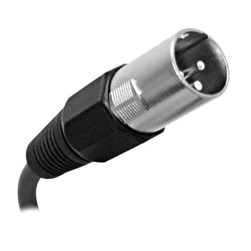 [AUSTRALIA] - SEISMIC AUDIO - SAXLX-3 - 3' Red XLR Male to XLR Female Patch Cable - Balanced - 3 Foot Patch Cord