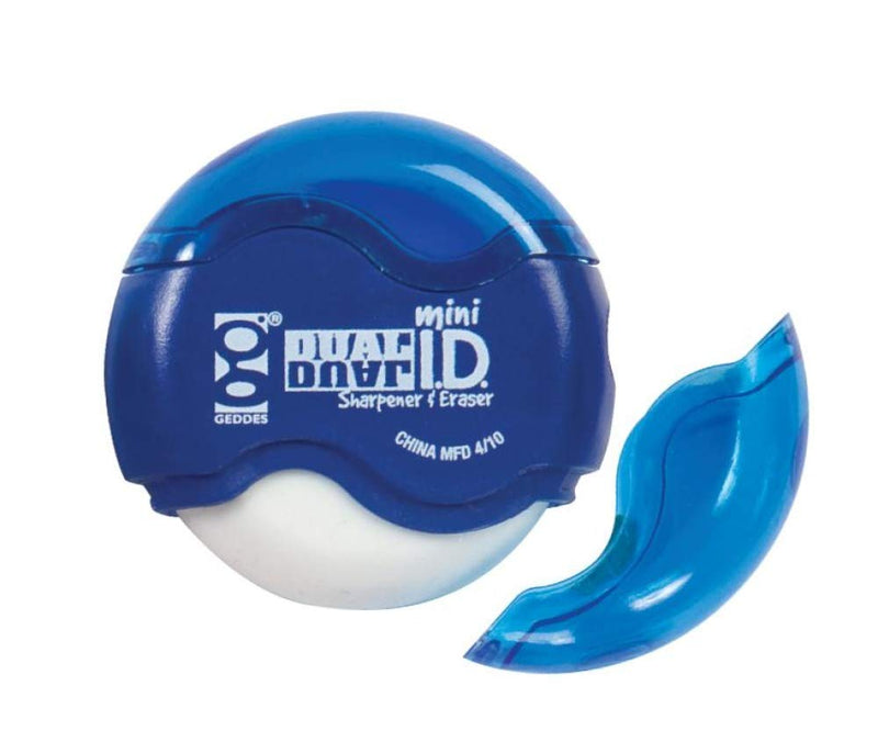 Raymond Geddes Mini Dual ID Pencil Sharpener and Eraser (Pack of 24) - LeoForward Australia