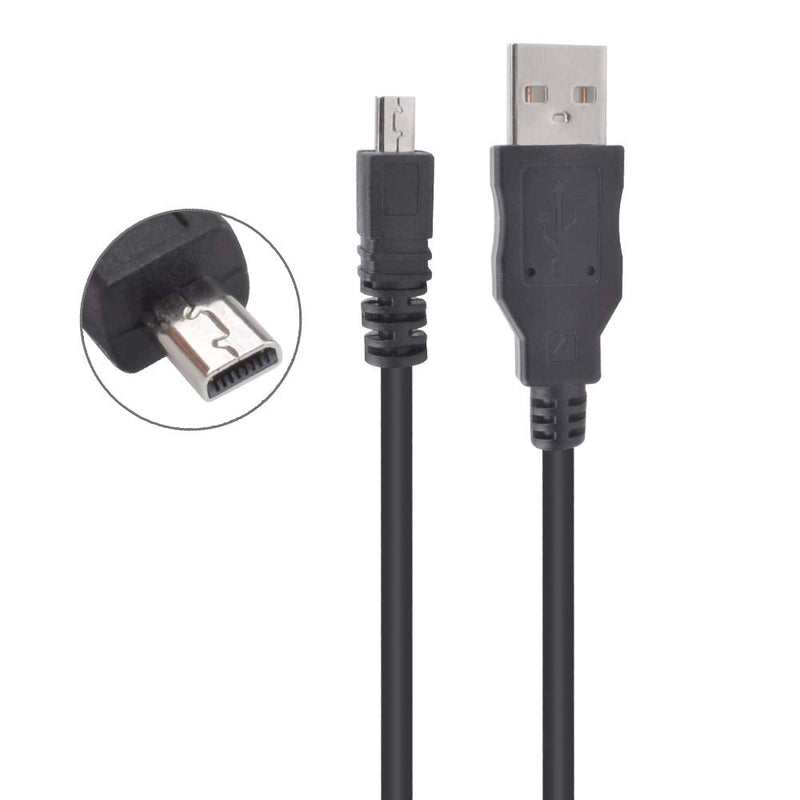  [AUSTRALIA] - Toeasor Replacement Camera UC-E6 USB Cable Photo Transfer Cord Compatible with Nikon Digital Camera SLR DSLR D3200 D3300 D750 D5300 D7200 Coolpix L340 L32 A10 P520 P510 P500 S9200 S6300 & More 4.9FT