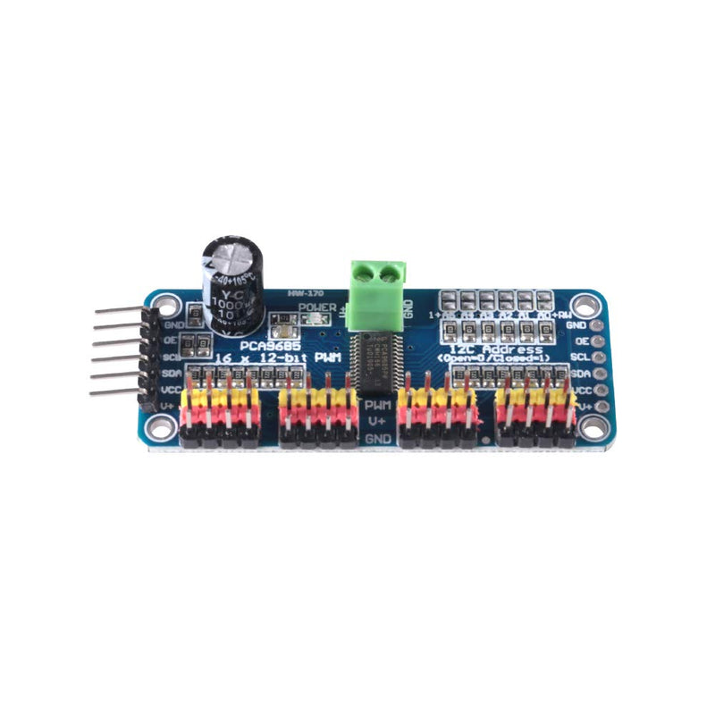  [AUSTRALIA] - ACEIRMC 3pcs 16 Channel PWM Servo Motor Driver PCA9685 IIC Module 12-Bit for Arduino Robot or Raspberry pi