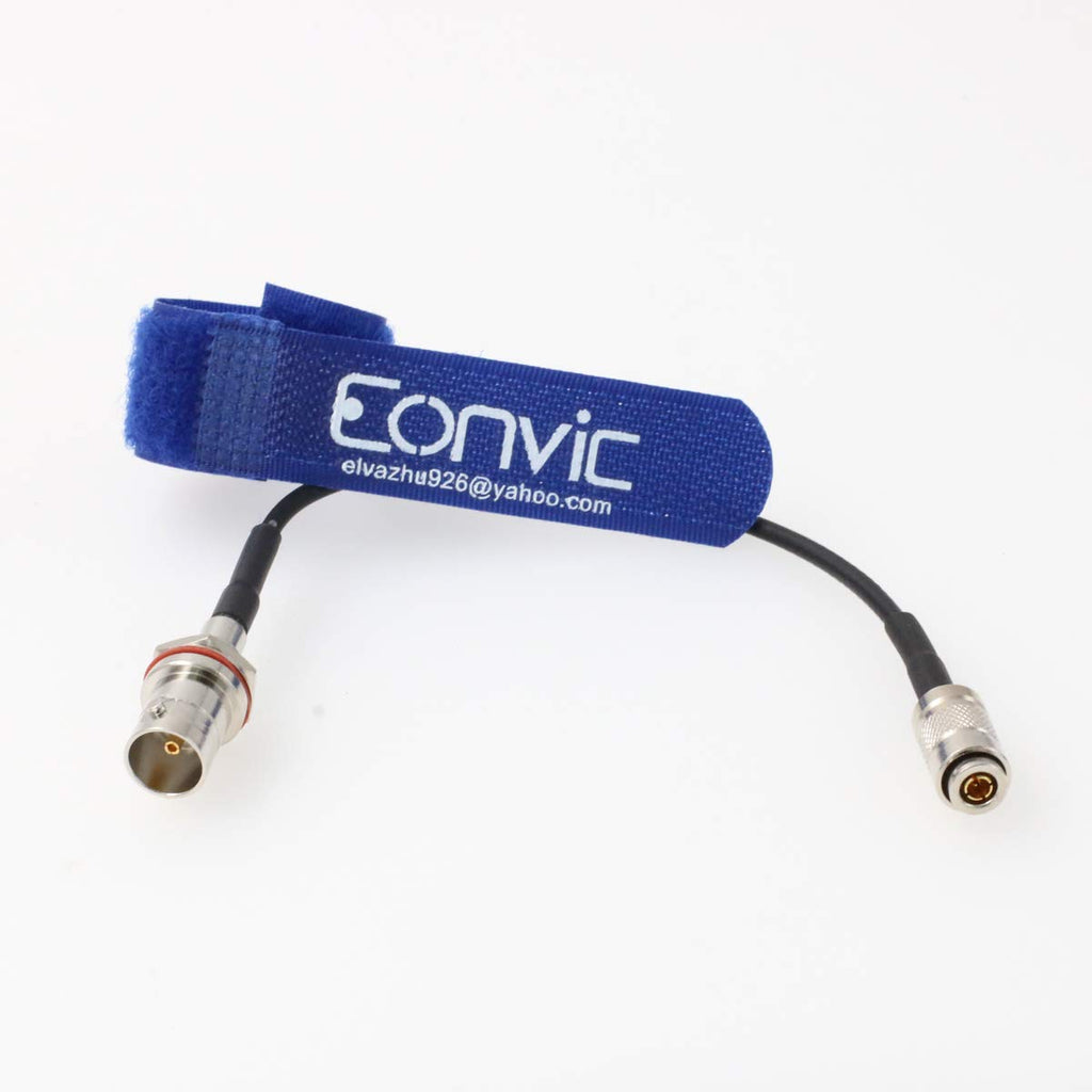  [AUSTRALIA] - Eonvic HD SDI DIN 1.0/2.3 to BNC Female RG174 75ohm Cable for Blackmagic HyperDeck Shuttle straight DIN-female BNC 6 inch/15cm