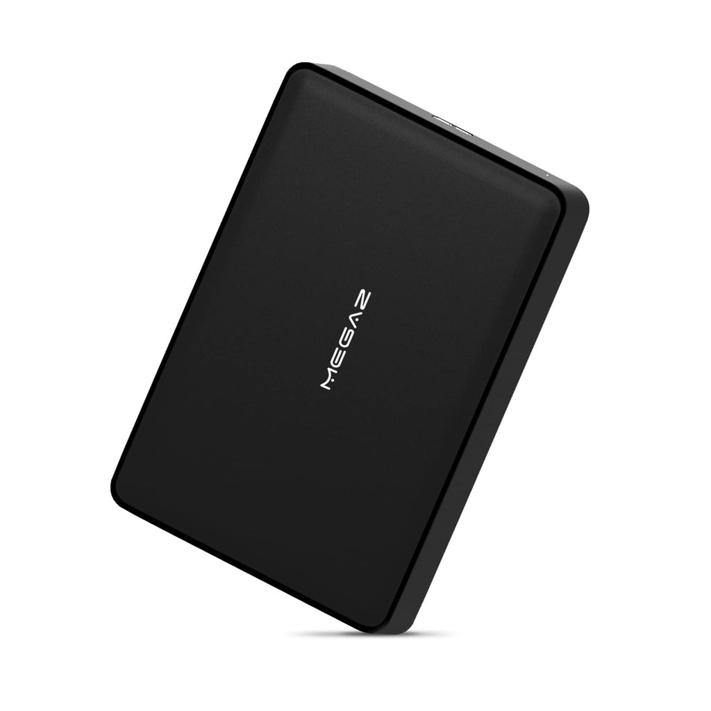  [AUSTRALIA] - 250GB External Hard Drive - MegaZ Backup Slim 2.5'' Portable HDD USB 3.0 for PC, Mac, Laptop, Chromebook, 3 Year Warranty 250GB Black