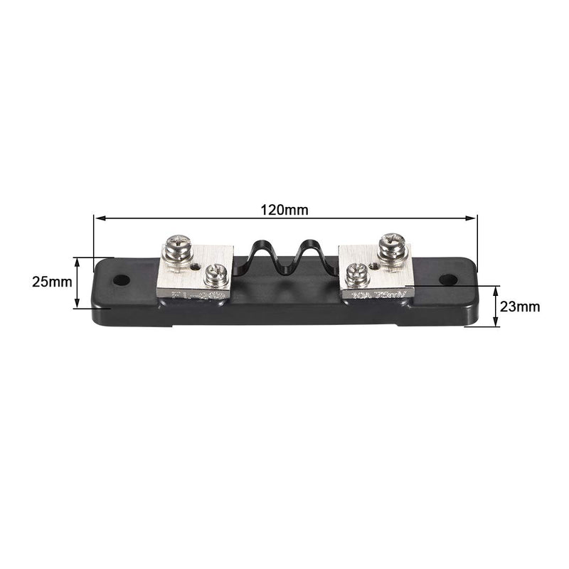  [AUSTRALIA] - uxcell Shunt Resistor 10A 75mV for DC Current Ammeter Analog Panel Meter External FL-2 Shunt Divider