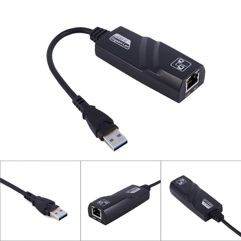  [AUSTRALIA] - Yosoo- SuperSpeed USB 3.0 to RJ45 Gigabit Ethernet Network Adapter Wired LAN for