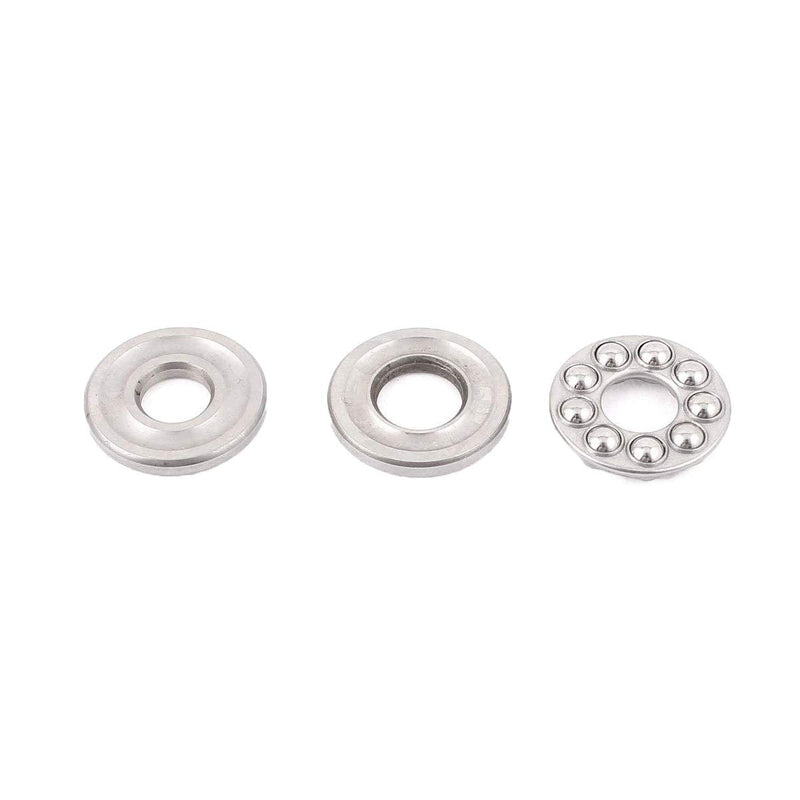  [AUSTRALIA] - XMHF 4pcs 51202 Carbon Steel Axial Thrust Ball Bearing 16mmx31mmx12mm